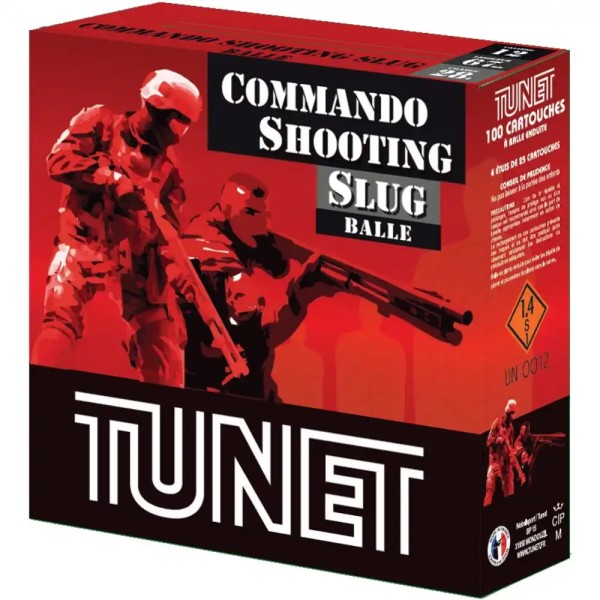 Tunet 12/67,5 Commando Slug 28g.