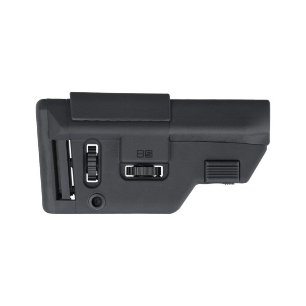 B5 Systems Collapsible Precision Stock short, schwarz