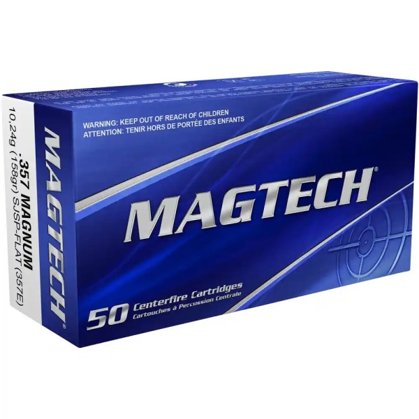 Magtech .357Mag. 158grs SJSP