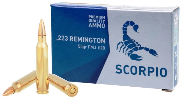 STV SCORPIO .223 Rem. 55grs-FMJ