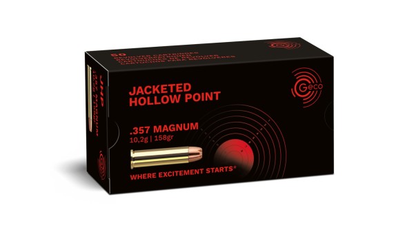 Geco .357 Magnum Jacketed Hollow Point
