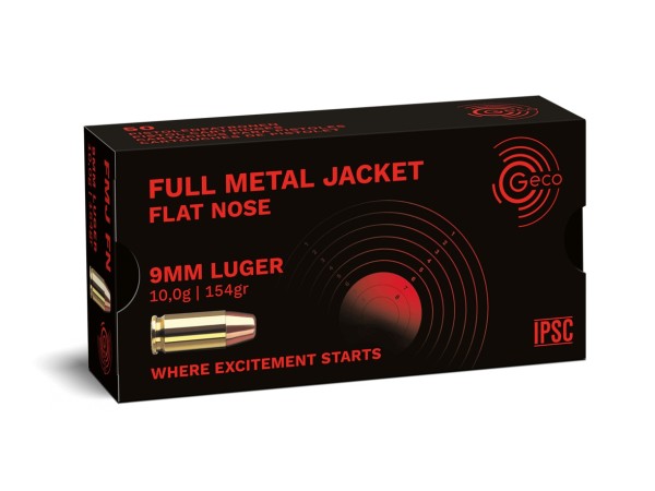 Geco 9 mm Luger FMJ FN