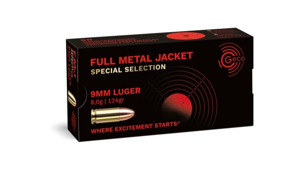GECO 9 mm Luger VM Special Selection 124grs