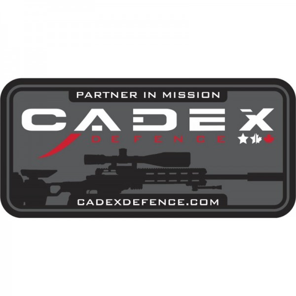 Cadex Defence Velcro PVC Patch Black