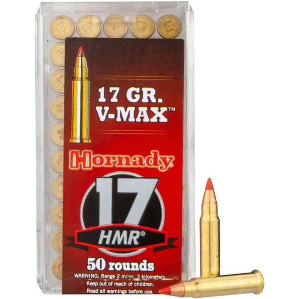 Hornady .17 HMR 17grs. V-MAX